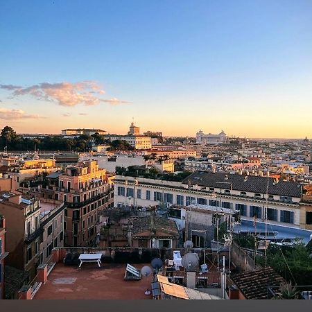 Spanish Steps Rome View Apartment Exterior photo