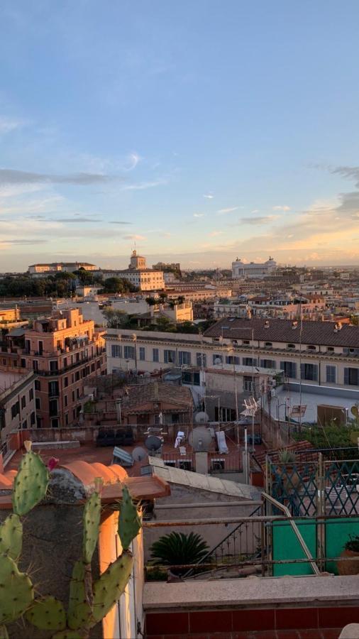 Spanish Steps Rome View Apartment Exterior photo