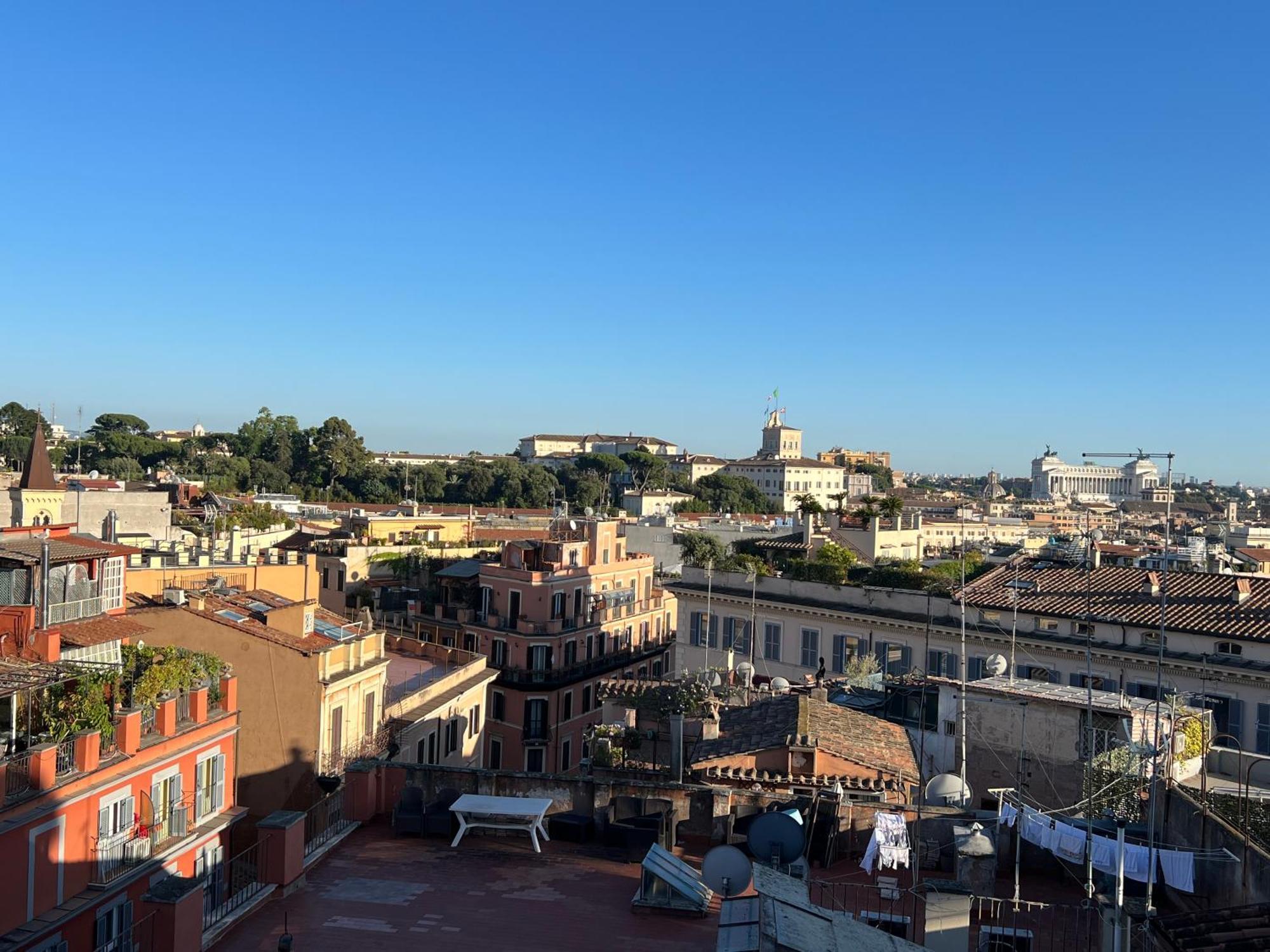 Spanish Steps Rome View Apartment Exterior photo