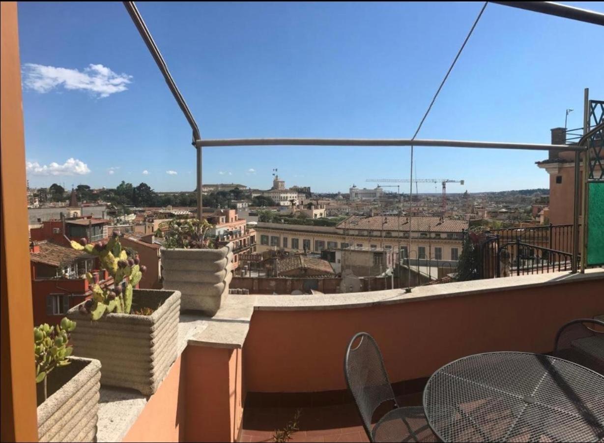 Spanish Steps Rome View Apartment Exterior photo